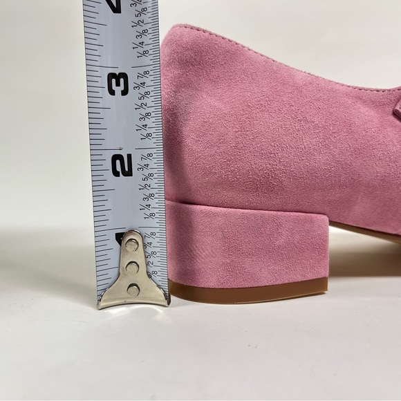 Jeffrey Campbell Pink Suede Mary Jane Heels - Picture 10 of 12
